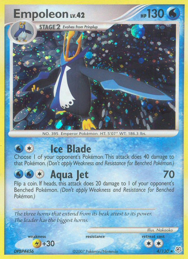 Empoleon (4/130) [Diamond & Pearl: Base Set] | Anubis Games and Hobby