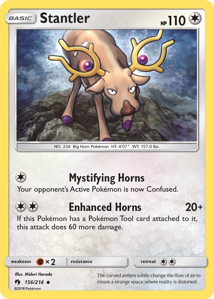 Stantler (156/214) [Sun & Moon: Lost Thunder] | Anubis Games and Hobby