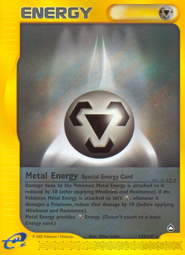 Metal Energy (143/147) [Aquapolis] | Anubis Games and Hobby