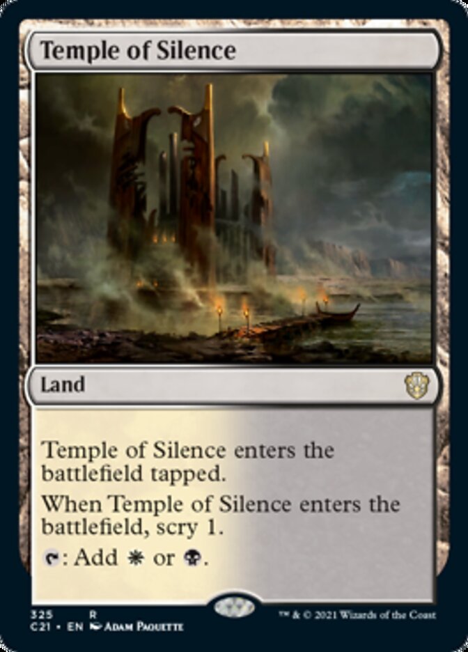 Temple of Silence [Commander 2021] | Anubis Games and Hobby