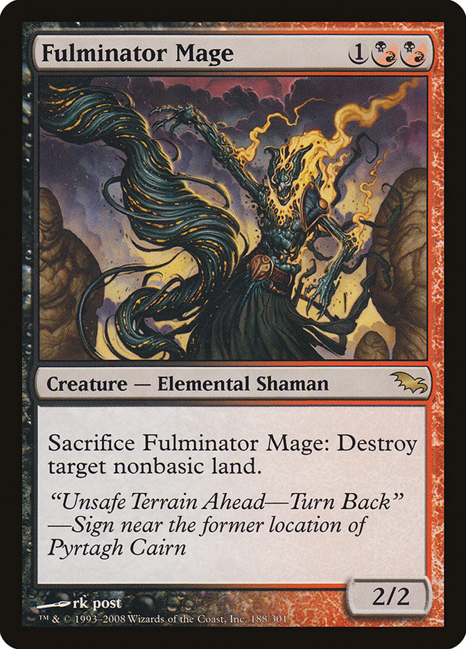 Fulminator Mage [Shadowmoor] | Anubis Games and Hobby