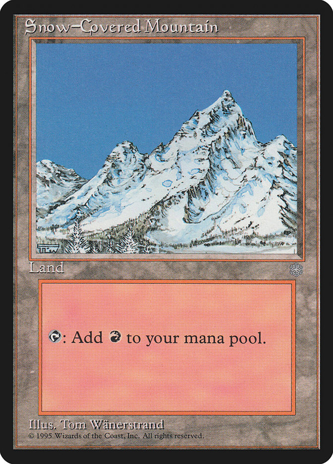 Snow-Covered Mountain [Ice Age] | Anubis Games and Hobby