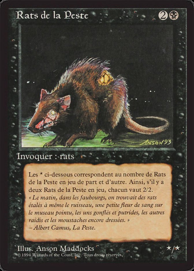 Plague Rats [Foreign Black Border] | Anubis Games and Hobby