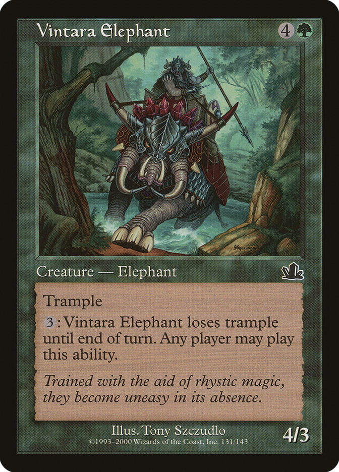 Vintara Elephant [Prophecy] | Anubis Games and Hobby