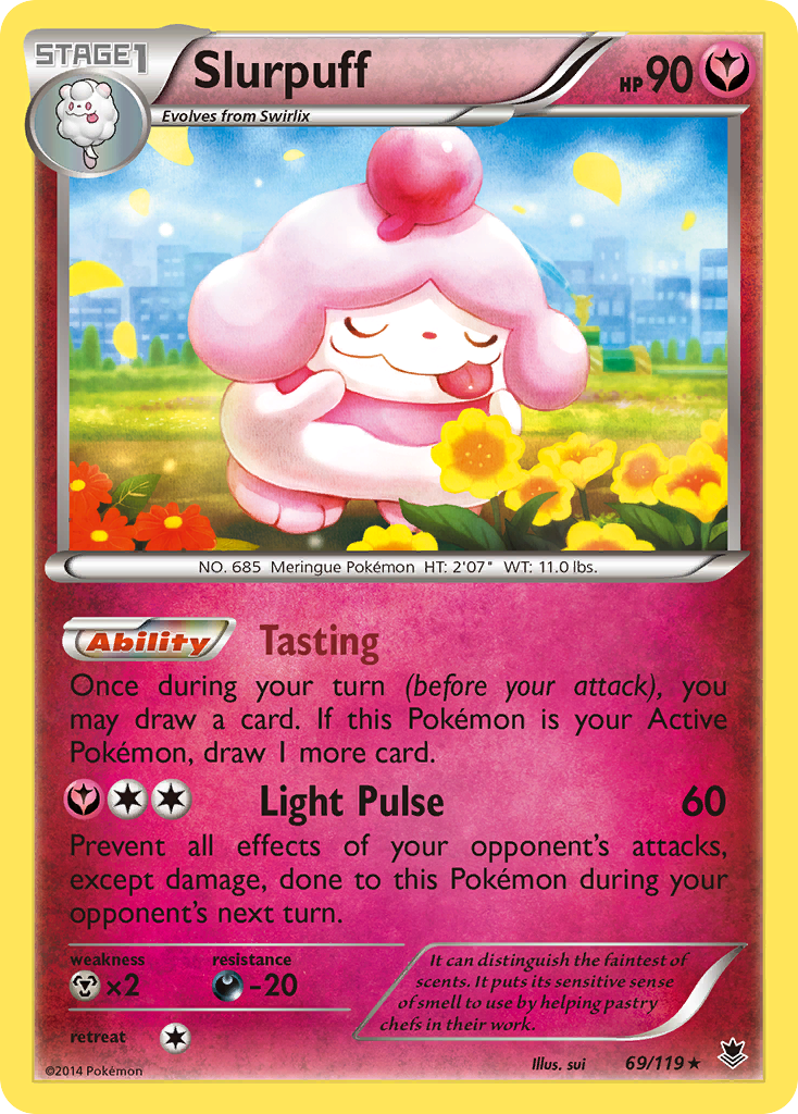 Slurpuff (69/119) [XY: Phantom Forces] | Anubis Games and Hobby