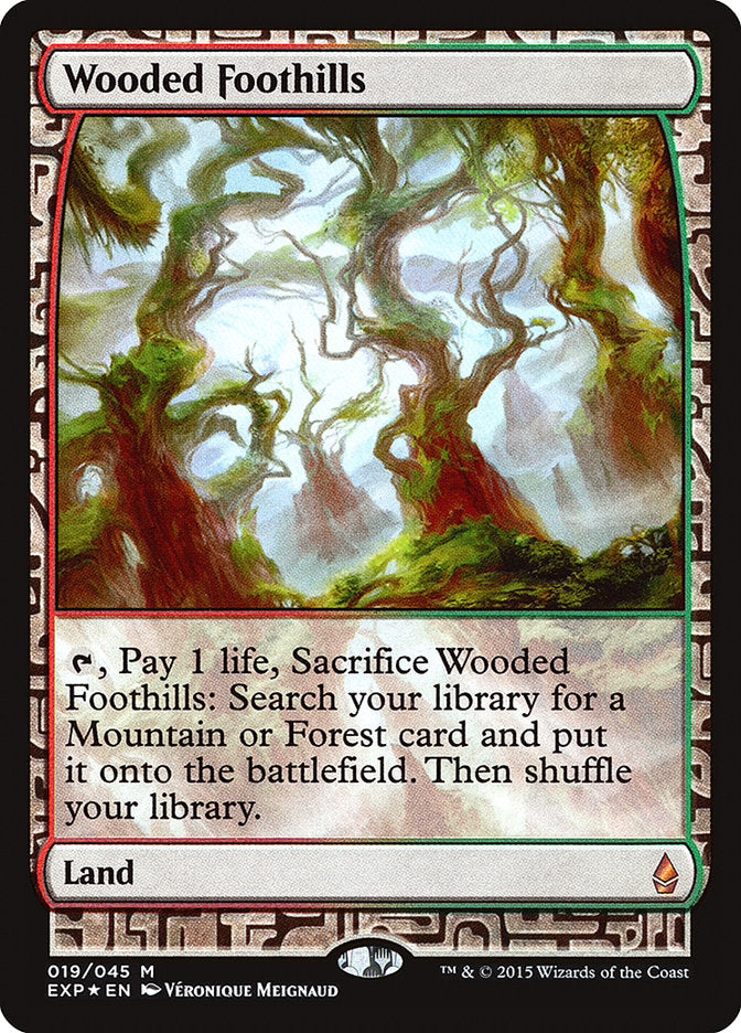 Wooded Foothills [Zendikar Expeditions] | Anubis Games and Hobby