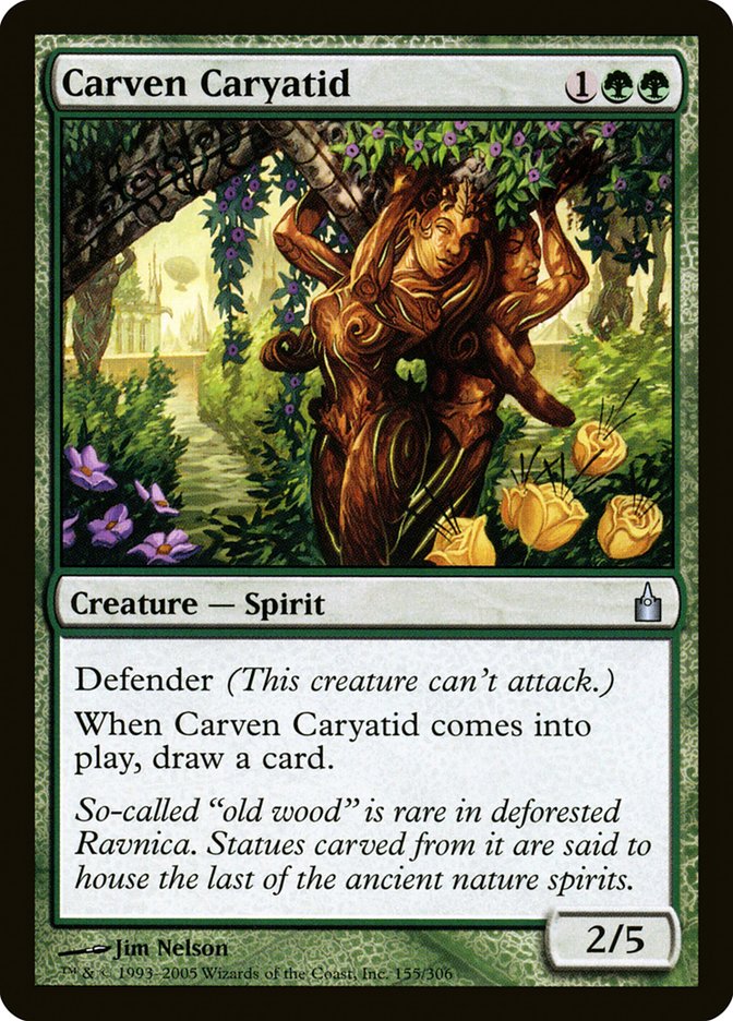 Carven Caryatid [Ravnica: City of Guilds] | Anubis Games and Hobby