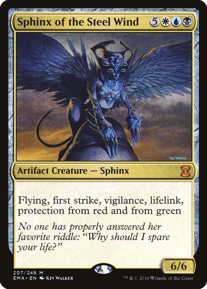 Sphinx of the Steel Wind [Eternal Masters] | Anubis Games and Hobby