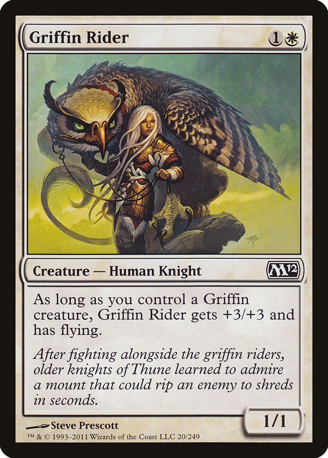 Griffin Rider [Magic 2012] | Anubis Games and Hobby