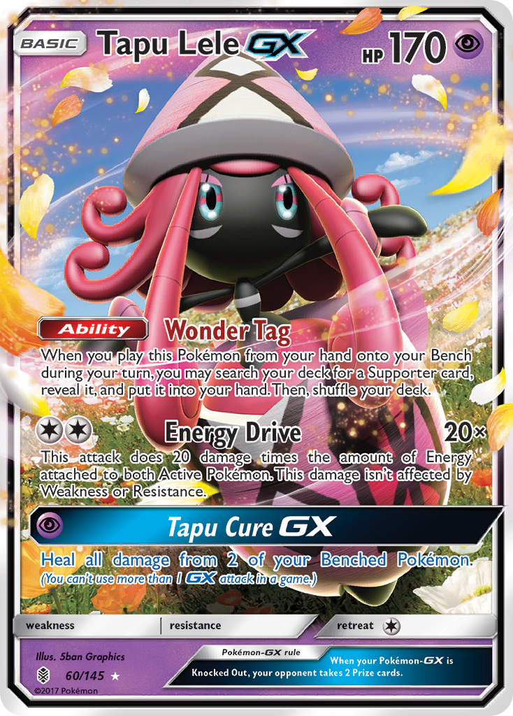 Tapu Lele GX (60/145) [Sun & Moon: Guardians Rising] | Anubis Games and Hobby