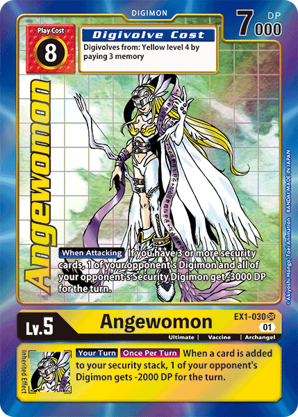 Angewomon [EX1-030] (Alternate Art) [Classic Collection] | Anubis Games and Hobby