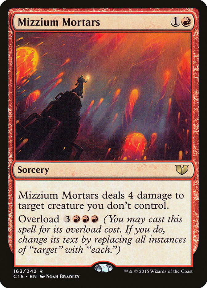 Mizzium Mortars [Commander 2015] | Anubis Games and Hobby