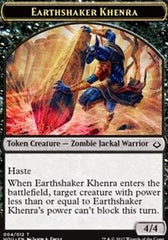 Earthshaker Khenra // Zombie Double-Sided Token [Hour of Devastation Tokens] | Anubis Games and Hobby