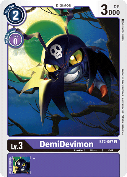 DemiDevimon [BT2-067] [Release Special Booster Ver.1.0] | Anubis Games and Hobby