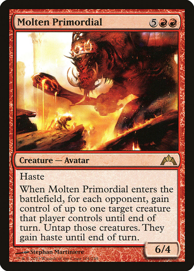 Molten Primordial [Gatecrash] | Anubis Games and Hobby