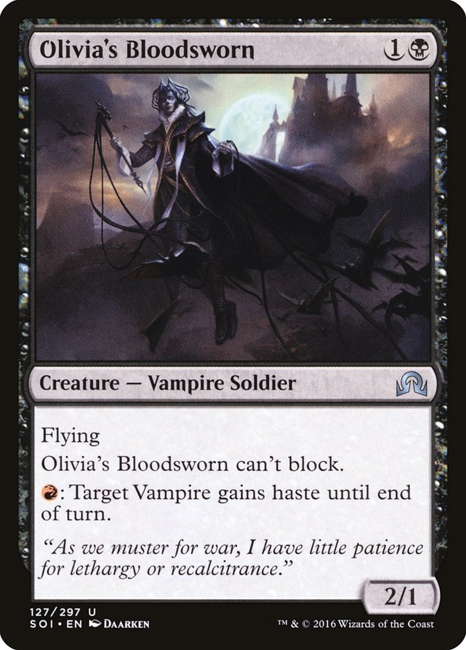 Olivia's Bloodsworn [Shadows over Innistrad] | Anubis Games and Hobby