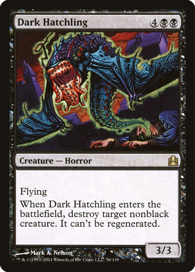 Dark Hatchling [Commander 2011] | Anubis Games and Hobby