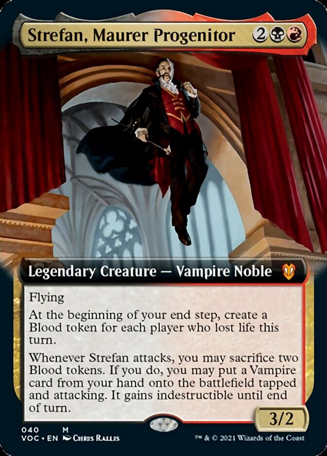Strefan, Maurer Progenitor (Extended Art) [Innistrad: Crimson Vow Commander] | Anubis Games and Hobby