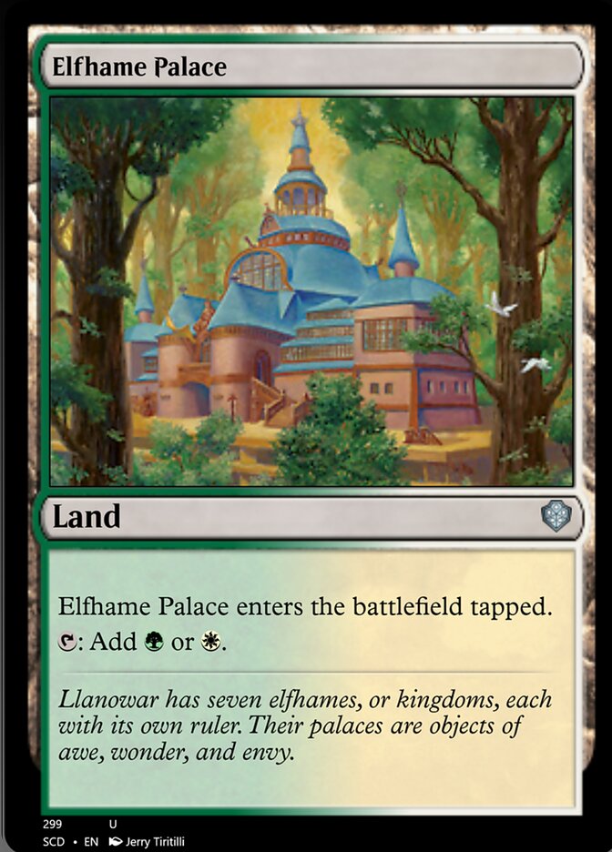 Elfhame Palace [Starter Commander Decks] | Anubis Games and Hobby