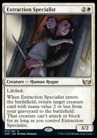 Extraction Specialist (Promo Pack) [Streets of New Capenna Promos] | Anubis Games and Hobby