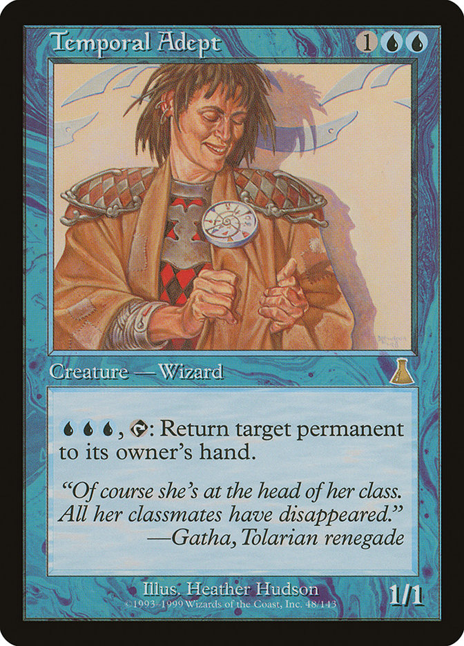 Temporal Adept [Urza's Destiny] | Anubis Games and Hobby