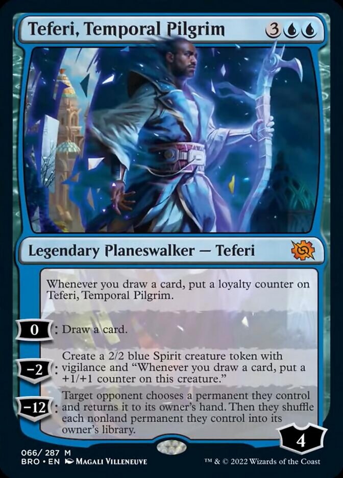 Teferi, Temporal Pilgrim [The Brothers' War] | Anubis Games and Hobby