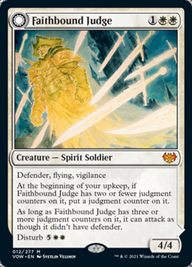 Faithbound Judge // Sinner's Judgment [Innistrad: Crimson Vow] | Anubis Games and Hobby