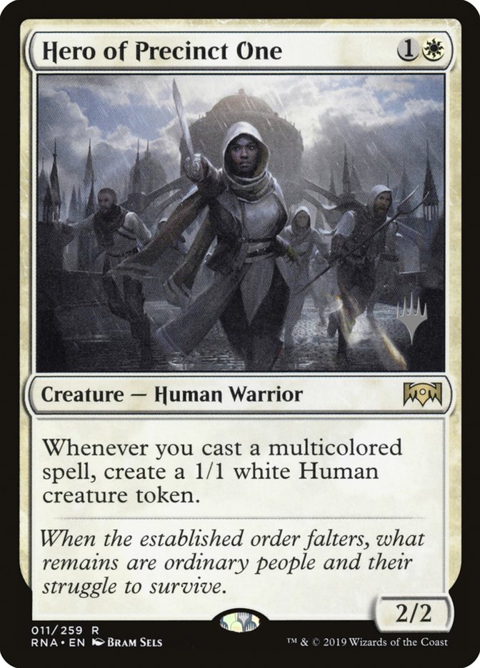 Hero of Precinct One (Promo Pack) [Ravnica Allegiance Promos] | Anubis Games and Hobby