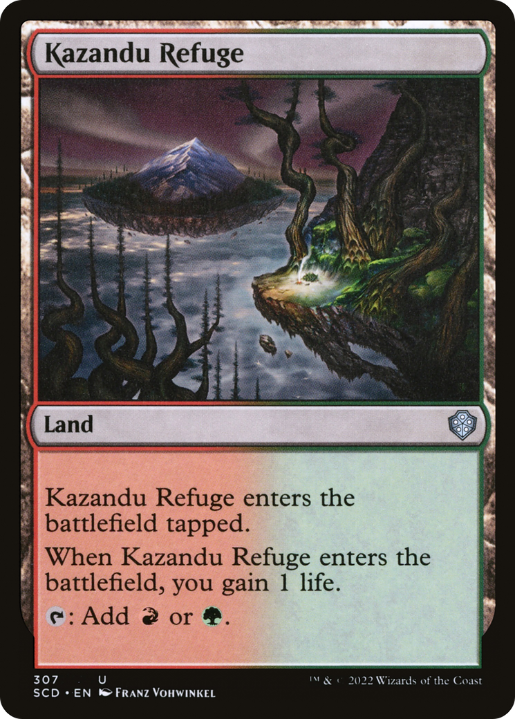 Kazandu Refuge [Starter Commander Decks] | Anubis Games and Hobby