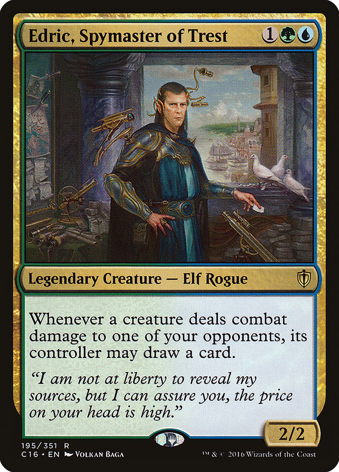 Edric, Spymaster of Trest [Commander 2016] | Anubis Games and Hobby