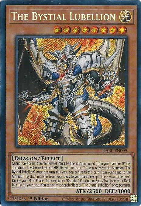 The Bystial Lubellion [DABL-EN009] Secret Rare | Anubis Games and Hobby