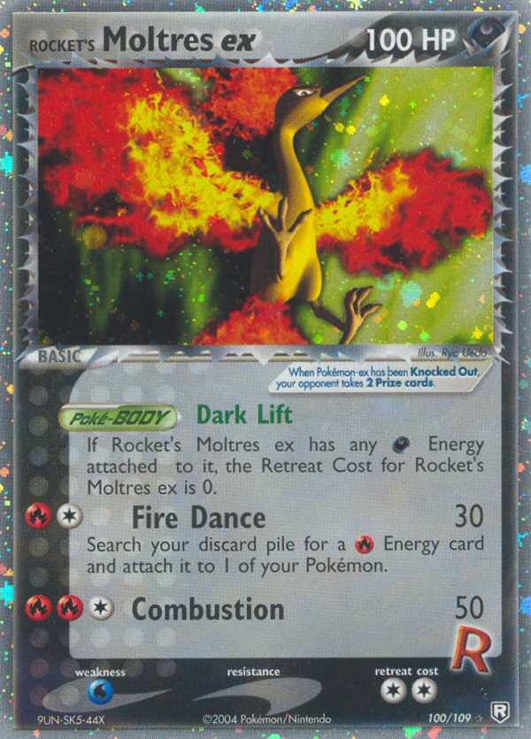 Rocket's Moltres ex (100/109) [EX: Team Rocket Returns] | Anubis Games and Hobby