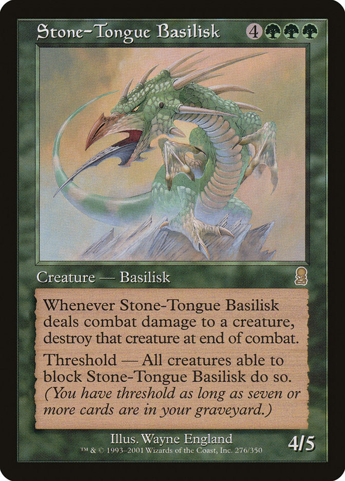 Stone-Tongue Basilisk [Odyssey] | Anubis Games and Hobby