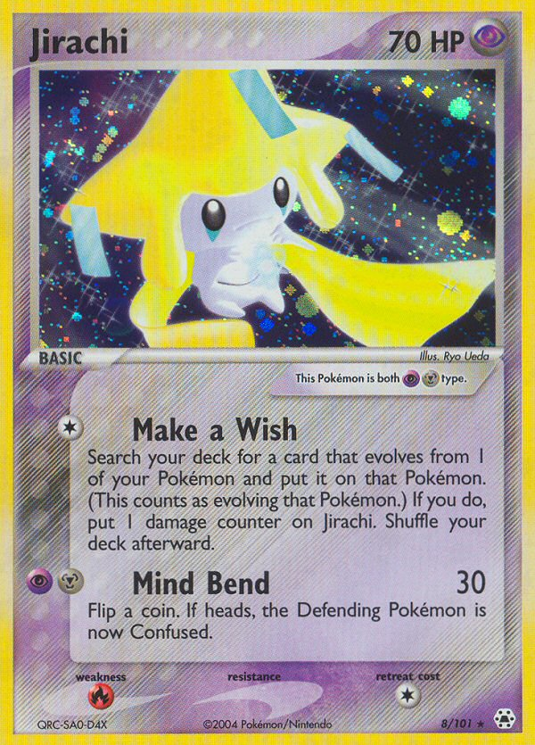 Jirachi (8/101) [EX: Hidden Legends] | Anubis Games and Hobby