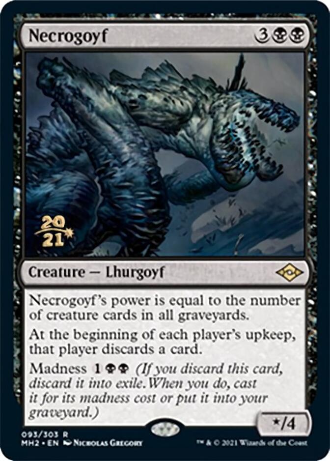 Necrogoyf [Modern Horizons 2 Prerelease Promos] | Anubis Games and Hobby