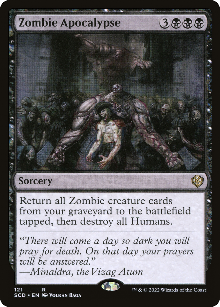 Zombie Apocalypse [Starter Commander Decks] | Anubis Games and Hobby