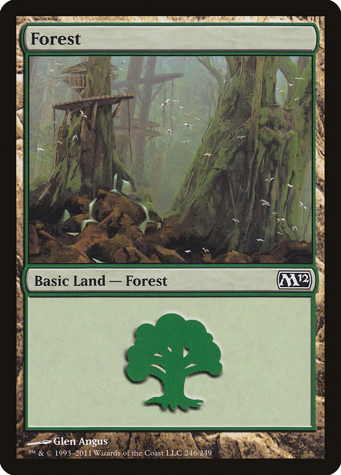 Forest (246) [Magic 2012] | Anubis Games and Hobby
