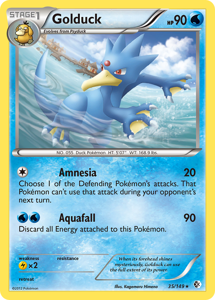 Golduck (35/149) [Black & White: Boundaries Crossed] | Anubis Games and Hobby