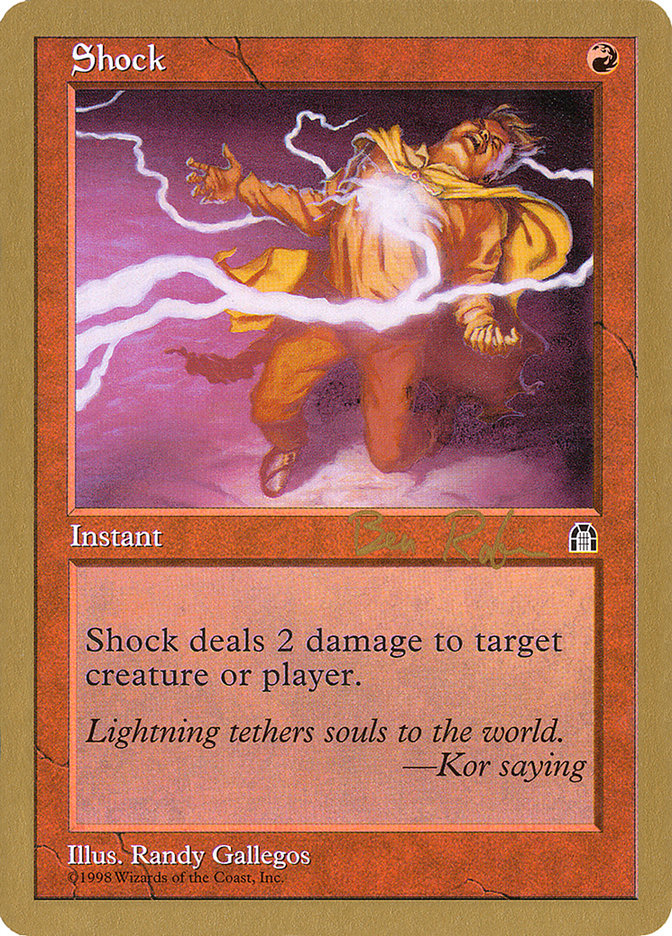 Shock (Ben Rubin) [World Championship Decks 1998] | Anubis Games and Hobby