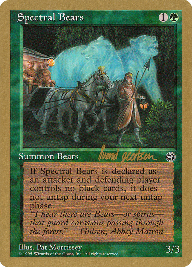 Spectral Bears (Svend Geertsen) [World Championship Decks 1997] | Anubis Games and Hobby