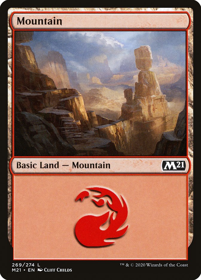 Mountain (269) [Core Set 2021] | Anubis Games and Hobby