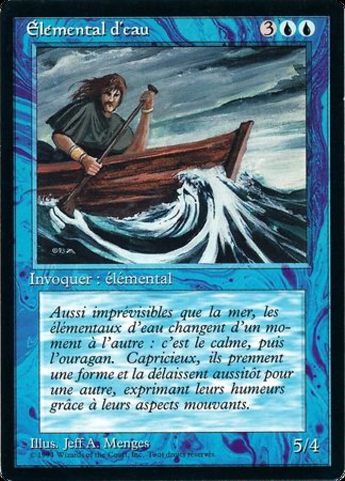 Water Elemental [Foreign Black Border] | Anubis Games and Hobby