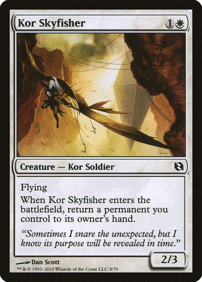 Kor Skyfisher [Duel Decks: Elspeth vs. Tezzeret] | Anubis Games and Hobby