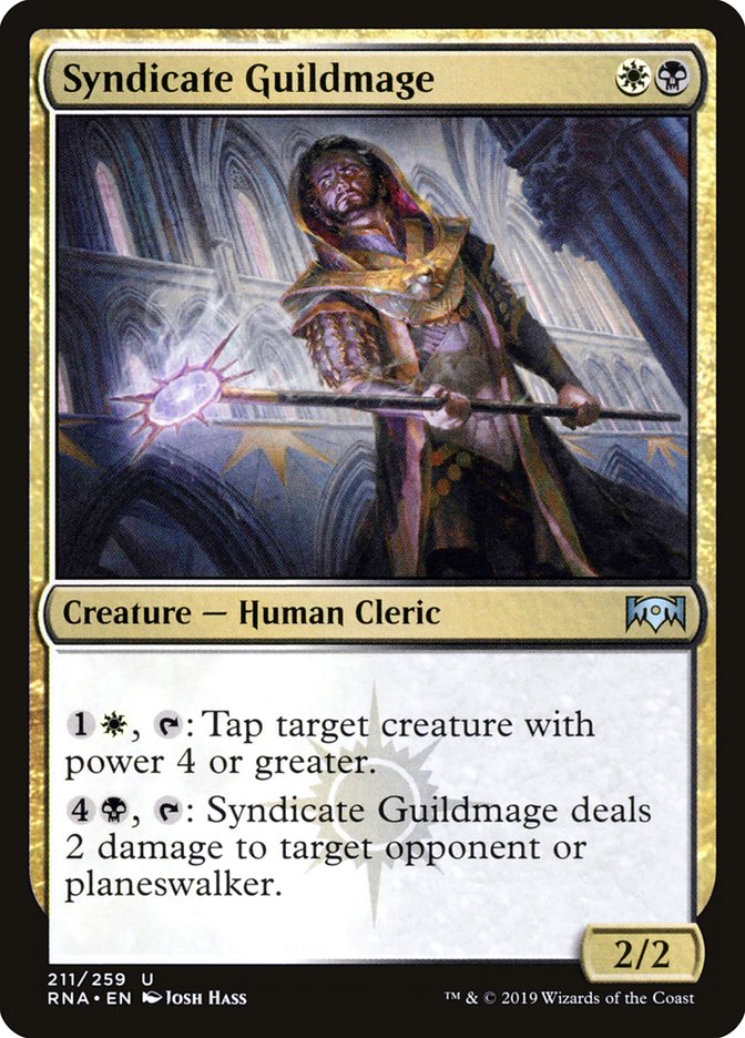 Syndicate Guildmage [Ravnica Allegiance] | Anubis Games and Hobby