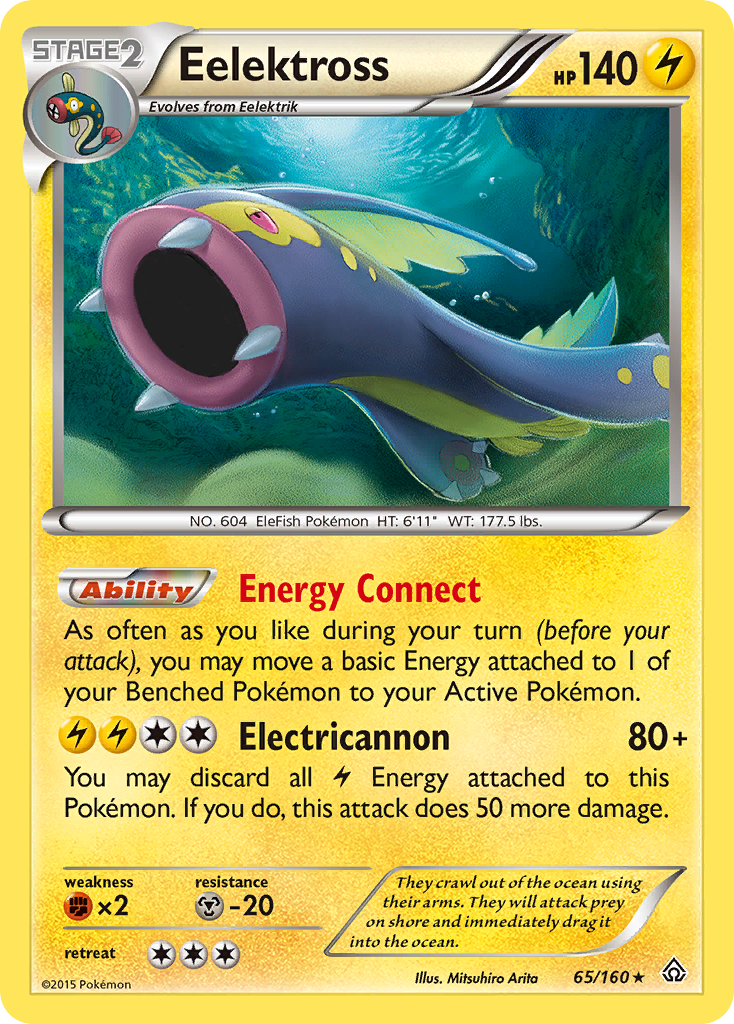 Eelektross (65/160) [XY: Primal Clash] | Anubis Games and Hobby
