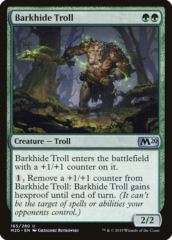 Barkhide Troll [Core Set 2020] | Anubis Games and Hobby