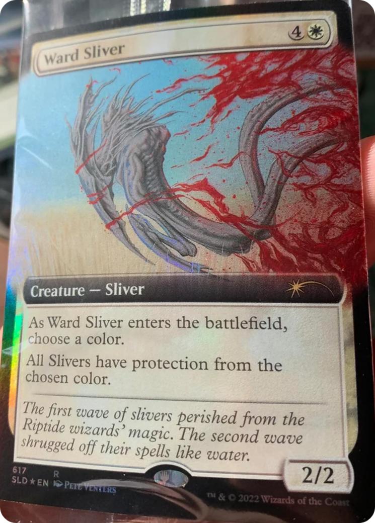 Ward Sliver (Extended Art) [Secret Lair Drop Promos] | Anubis Games and Hobby