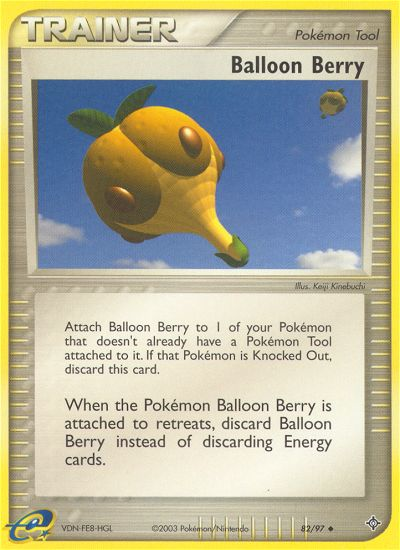 Balloon Berry (82/97) [EX: Dragon] | Anubis Games and Hobby