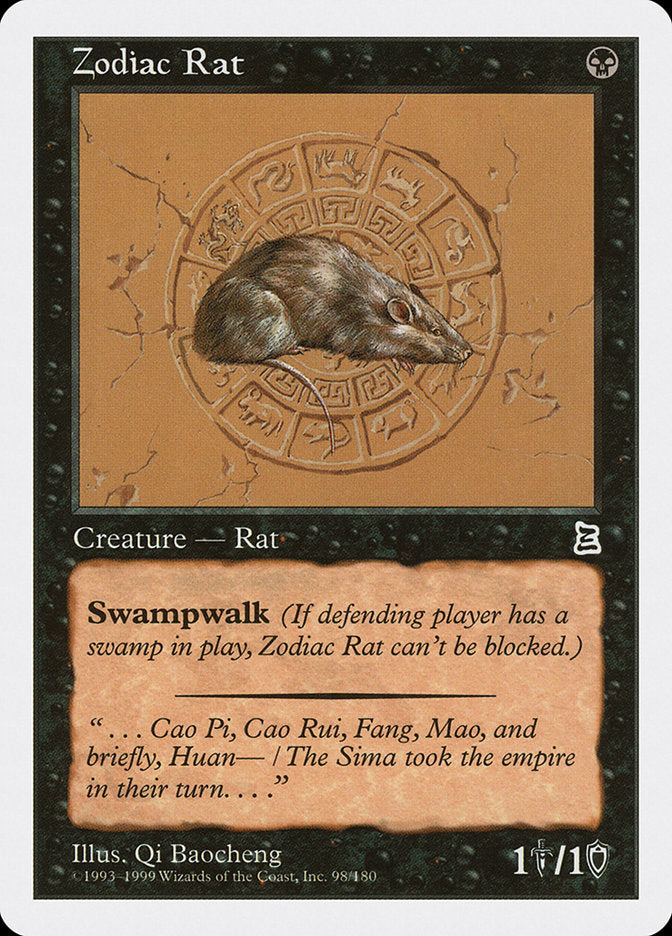 Zodiac Rat [Portal Three Kingdoms] | Anubis Games and Hobby