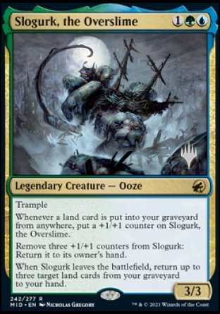 Slogurk, the Overslime (Promo Pack) [Innistrad: Midnight Hunt Promos] | Anubis Games and Hobby